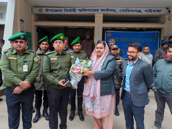 গোবিন্দগঞ্জ আনসার ও ভিডিপি সদস্যদের সাথে মতবিনিময় সভা অনুষ্ঠিত